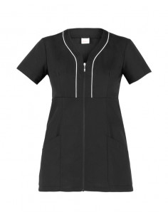 Casacca Pines Nero 65% Poliestere 35% Cotone gr.143