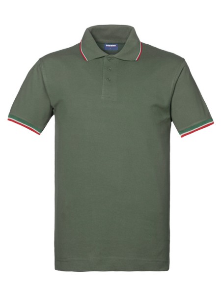 Polo Italia Tricolore