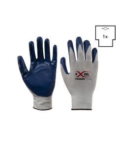 Guanto Leggero Nylon 15g Spalmato in Nitrile Liscio