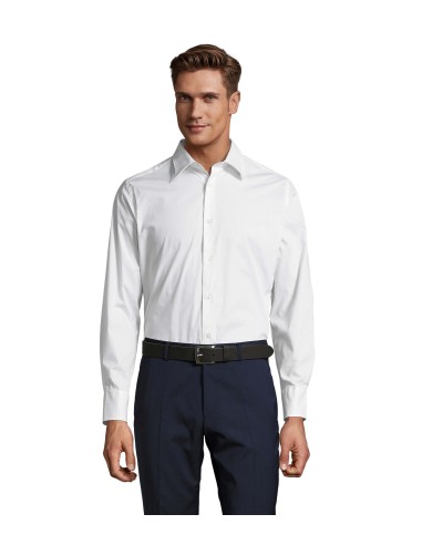 Camicia Uomo M/Lunga Stretch 97% cotone 3% elastan