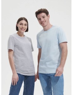 T-Shirt Girocollo per Tecnica di Stampa Digitale Tuner