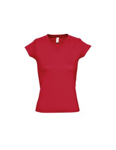 T-Shirt da Donna con Collo a V Moon 150 gr 2