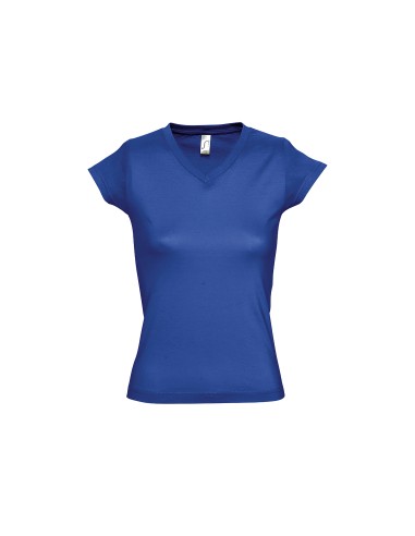 T-Shirt da Donna con Collo a V Moon 150 gr