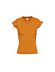 T-Shirt da Donna con Collo a V Moon 150 gr 2