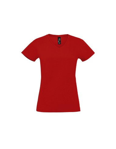 T-Shirt da Donna con Collo a "V" Imperial V 190 gr