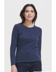 T-Shirt Manica Lunga da Donna Imperial 190 gr