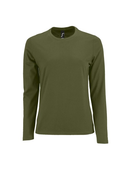 T-Shirt Manica Lunga da Donna Imperial 190 gr