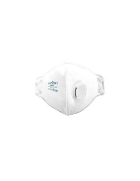 Maschera FFP3 Dolomia Pieghevole con Valvola (Conf. da 20 pz.)