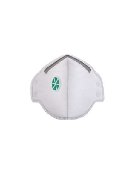 Maschera FFP3 Dolomia Pieghevole con Valvola (Conf. da 20 pz.)