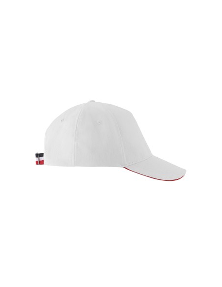 Berretto Tricolore 5 Pannelli 260 gr LongChamp