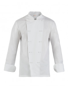 Giacca Adriano Bianco 100% Cotone gr.185