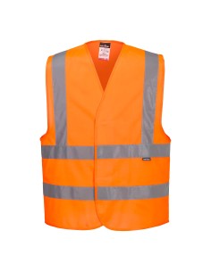 Gilet Una Banda Orizzontale e Due Verticali Alta Visibilità