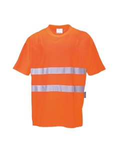 T-Shirt Alta Visibilità in Misto Cotone