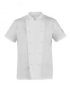 Giacca Tommaso M/C Bianco 100% Cotone gr.185