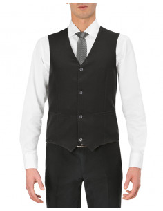 Gilet Miguel Nero Poliestere 100% gr.160
