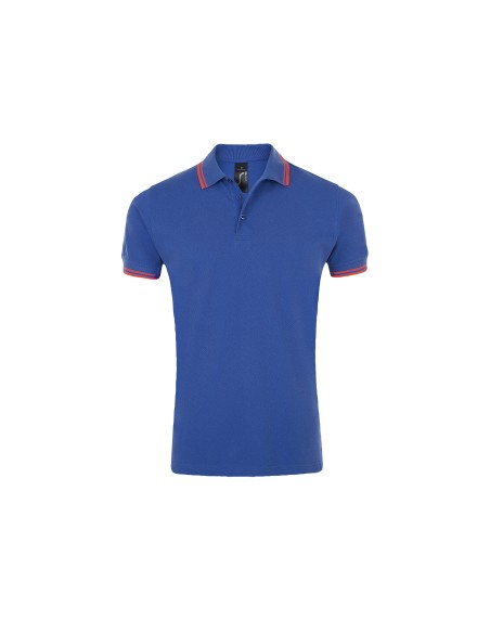 Polo da Uomo con Dettagli a Contrasto Piquè 200