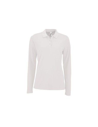Polo da Donna a Maniche Lunghe Piquè 180