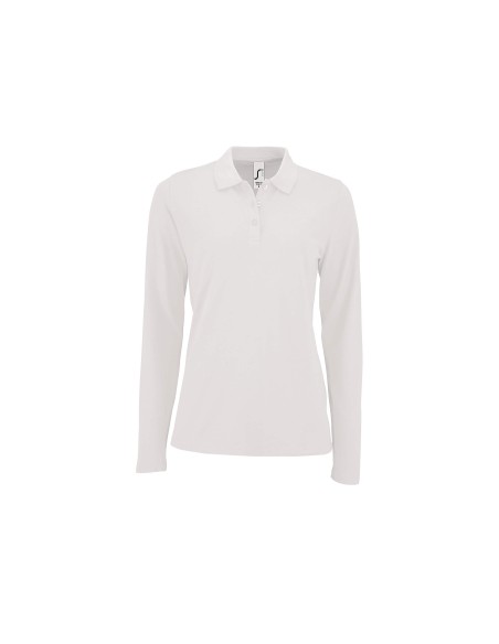 Polo da Donna a Maniche Lunghe Piquè 180