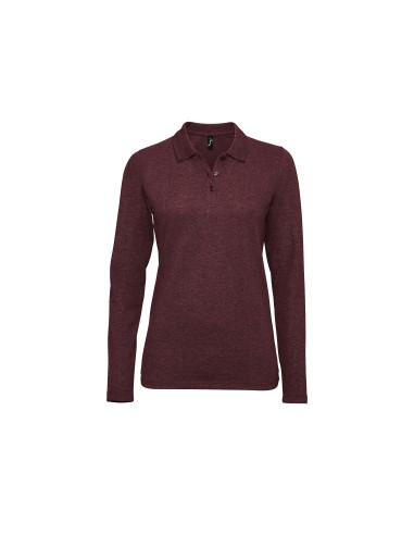 Polo da Donna a Maniche Lunghe Piquè 180