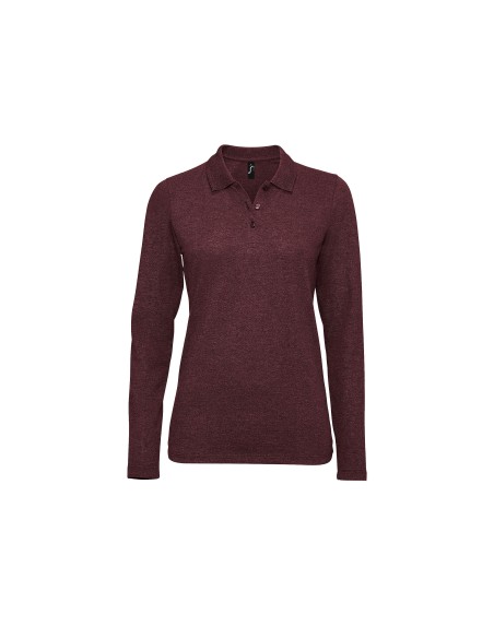 Polo da Donna a Maniche Lunghe Piquè 180
