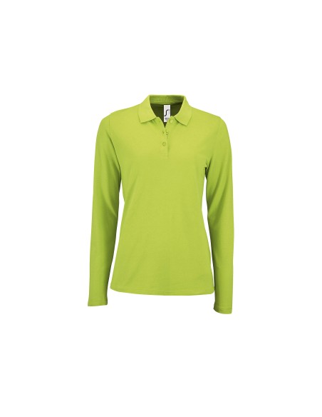 Polo da Donna a Maniche Lunghe Piquè 180