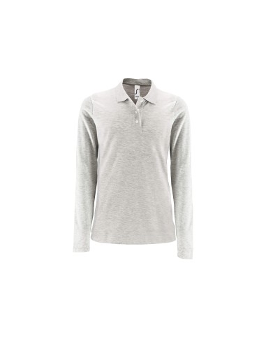 Polo da Donna a Maniche Lunghe Piquè 180