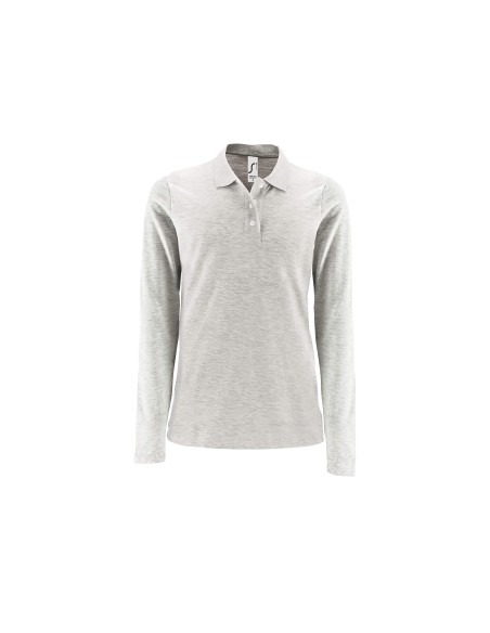 Polo da Donna a Maniche Lunghe Piquè 180