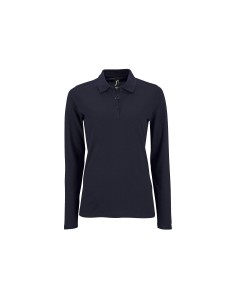 Polo da Donna a Maniche Lunghe Piquè 180 2