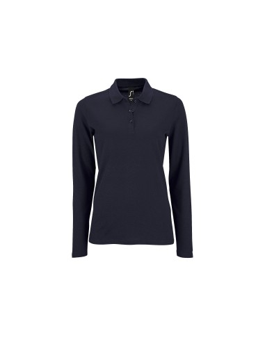 Polo da Donna a Maniche Lunghe Piquè 180