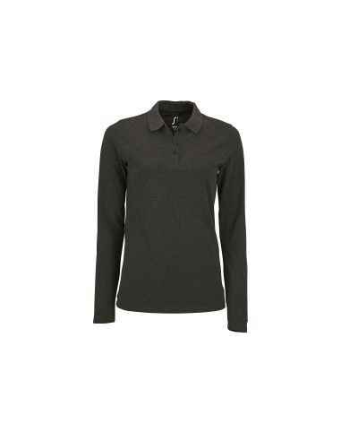 Polo da Donna a Maniche Lunghe Piquè 180