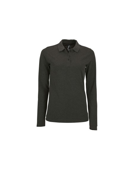 Polo da Donna a Maniche Lunghe Piquè 180
