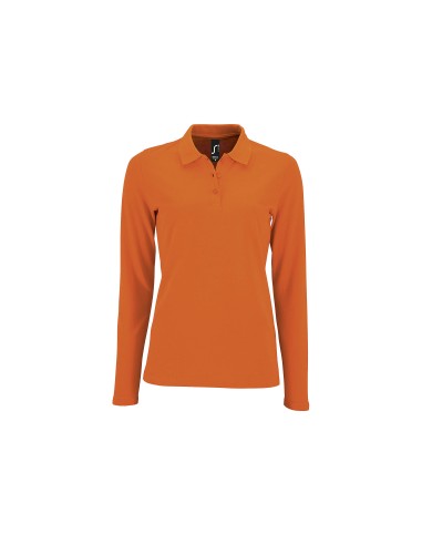 Polo da Donna a Maniche Lunghe Piquè 180