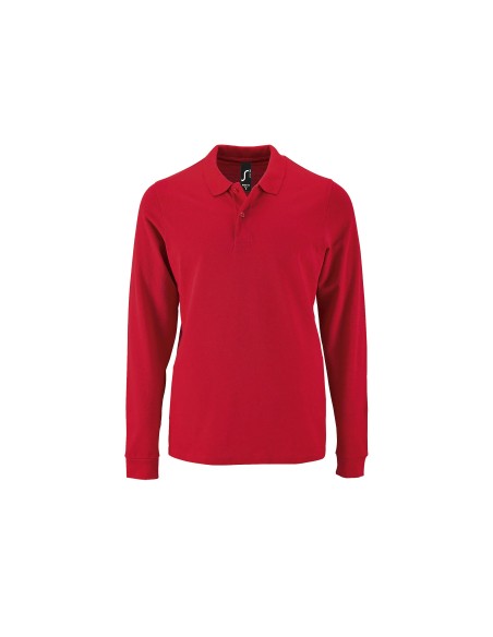Polo da Uomo a Maniche Lunghe Piquè 180