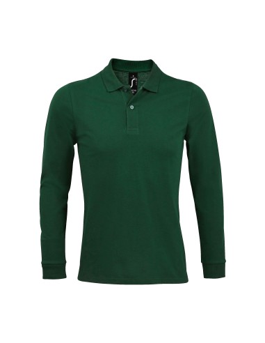 Polo da Uomo a Maniche Lunghe Piquè 180
