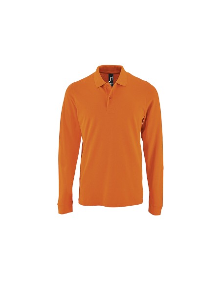 Polo da Uomo a Maniche Lunghe Piquè 180