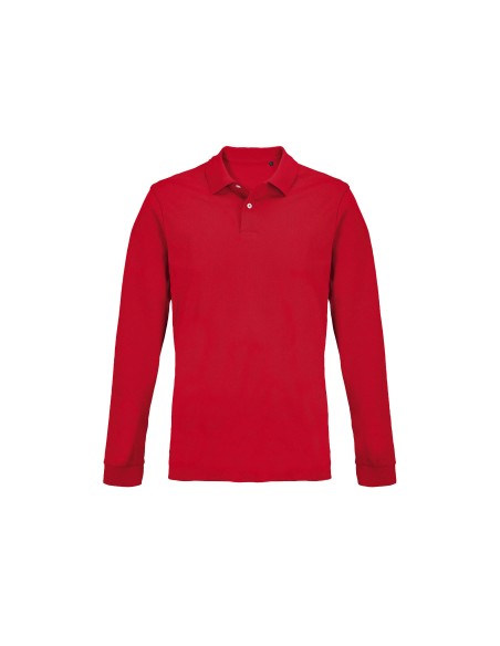 Polo Unisex a Maniche Lunghe Piquè 210