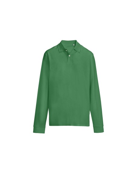 Polo Unisex a Maniche Lunghe Piquè 210