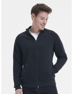 Felpa da Uomo Full Zip Garzata 280 gr
