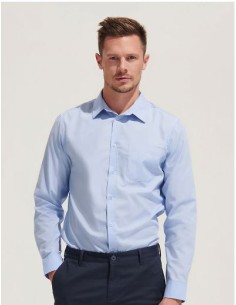 Camicia Uomo Manica Lunga Fit Policotone 105