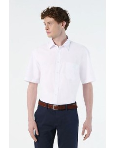 Camicia Uomo Manica Corta Popeline 95