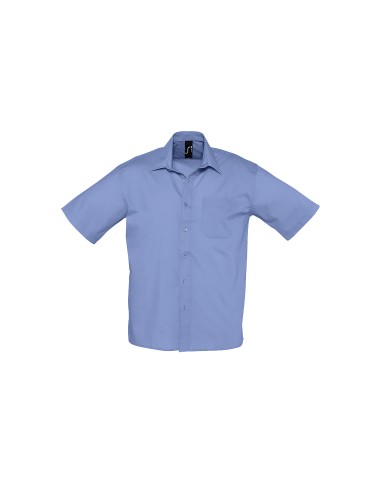 Camicia Uomo Manica Corta Popeline 95