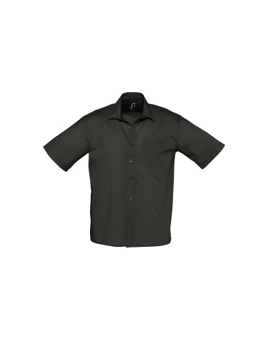 Camicia Uomo Manica Corta Popeline 95