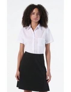 Camicia Donna Manica Corta Popeline 95