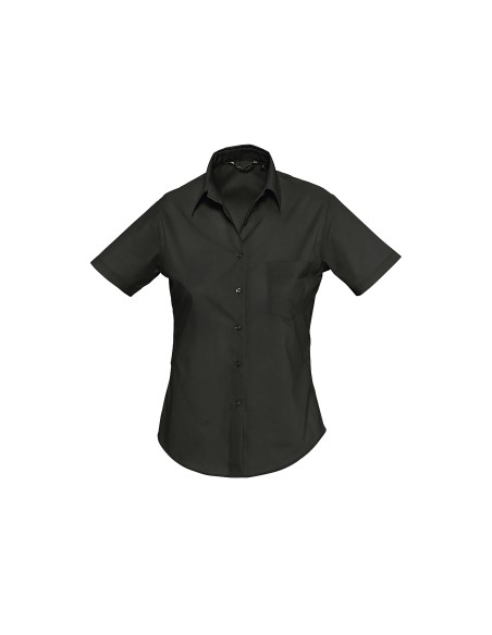 Camicia Donna Manica Corta Popeline 95