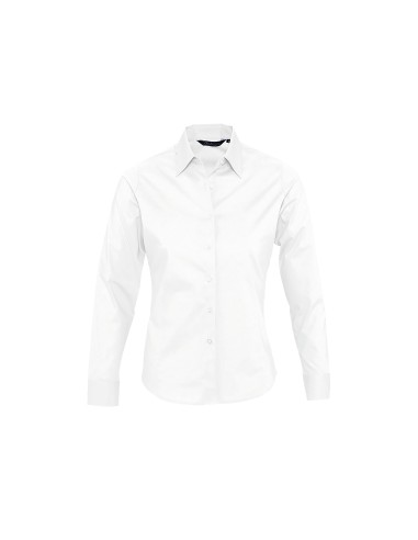 Camicia Donna Manica Lunga Elasticizzata...