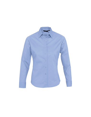 Camicia Donna Manica Lunga Elasticizzata...