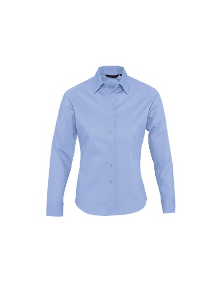 Camicia Donna Manica Lunga Elasticizzata Stretch 140