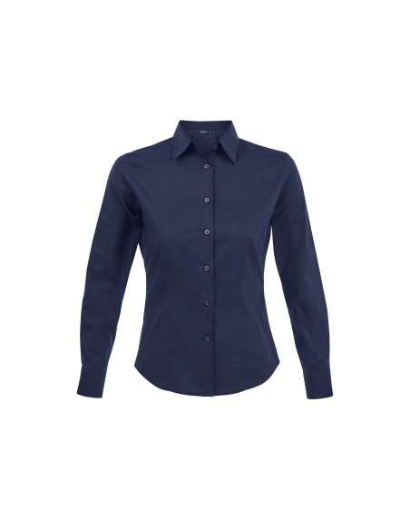 Camicia Donna Manica Lunga Elasticizzata Stretch 140