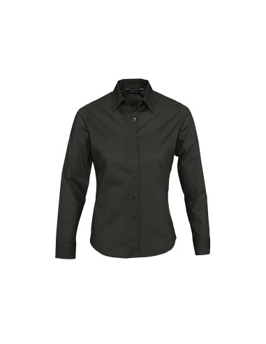 Camicia Donna Manica Lunga Elasticizzata...