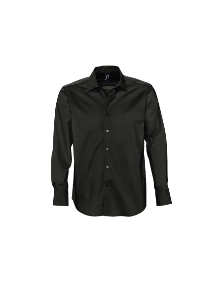 Camicia Uomo Manica Lunga Elasticizzata Stretch 140